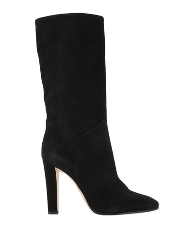 Shop Alberta Ferretti Woman Boot Black Size 11 Soft Leather
