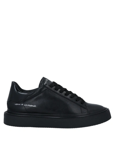 Shop John Richmond Sneakers In Black