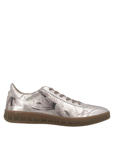 Shop Anjavy Sneakers In Platinum