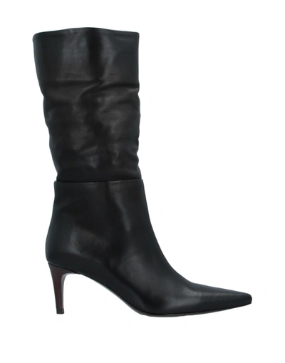 Shop Hazy Woman Knee Boots Black Size 6.5 Soft Leather