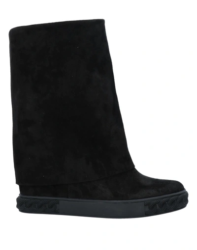 Casadei Ankle Boots In Black