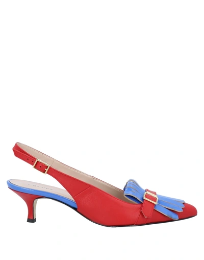 Shop I Blues Loafers In Red
