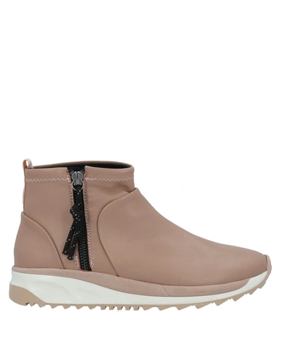 Shop Gaimo Ankle Boots In Pastel Pink