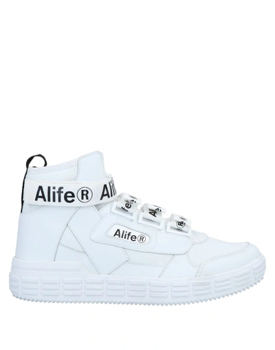 Shop Alife Sneakers In White