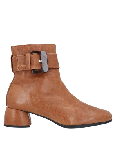 Shop Gaimo Ankle Boots In Tan