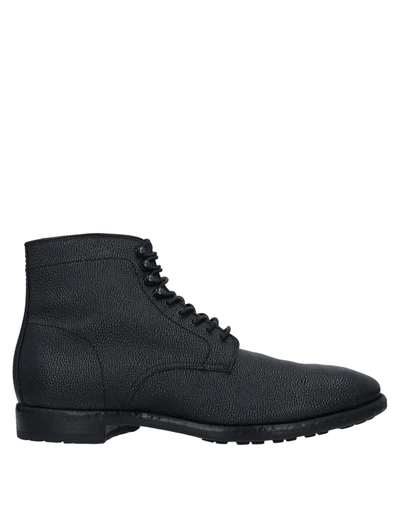 Shop Officine Creative Italia Ankle Boots In Black