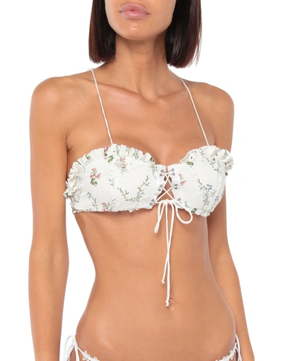 Shop For Love & Lemons Bikini Tops In White