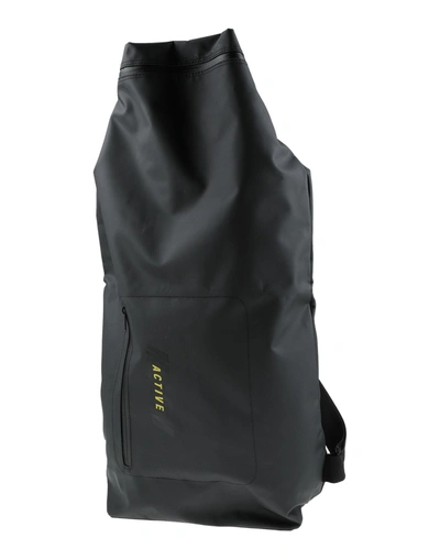 Shop Msgm Backpacks In Black