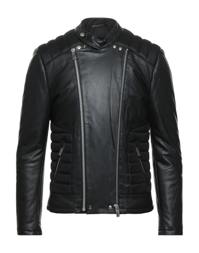 Shop Frankie Morello Jackets In Black