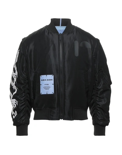 Mcq By Alexander Mcqueen Black Polyester Bomber Jacket Nd Mcq Uomo S |  ModeSens