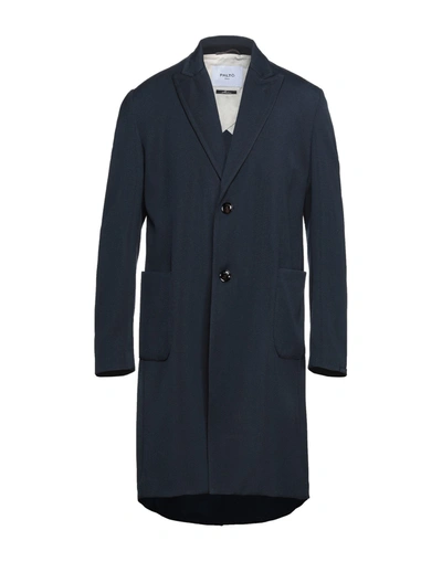 Shop Paltò Coats In Dark Blue