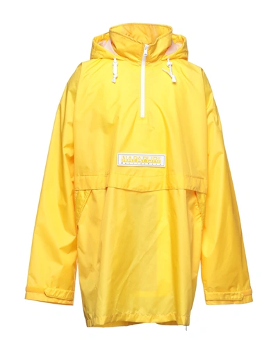 Shop Napa By Martine Rose Man Jacket Yellow Size 1 Polyamide