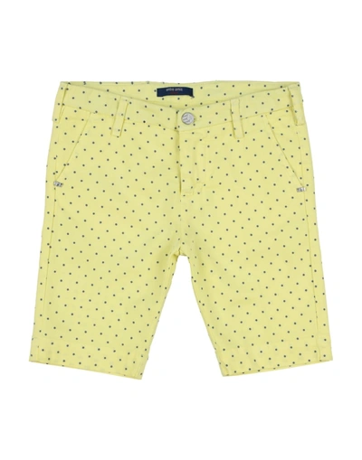 Shop Entre Amis Garçon Shorts & Bermuda Shorts In Yellow
