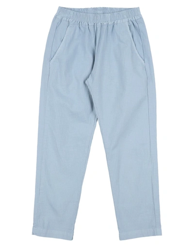 Shop Berwich Casual Pants In Sky Blue