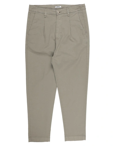 Shop Stilosophy Industry Stilosophy Man Pants Military Green Size 36 Cotton, Elastane