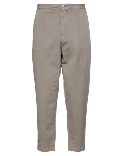 Shop Stilosophy Industry Stilosophy Man Pants Khaki Size 30 Cotton, Elastane In Beige