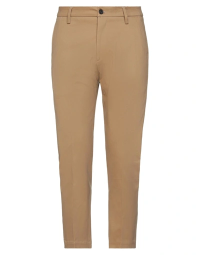 Shop By And Pants In Camel