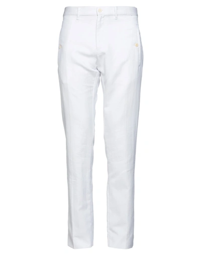 Shop Patrizia Pepe Pants In White