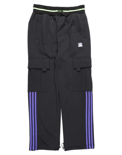Shop Adidas Originals X Sankuanz Pants In Black