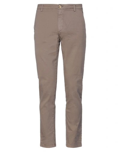 Shop Aglini Pants In Light Brown