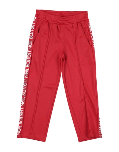Shop Neil Barrett Pants In Red