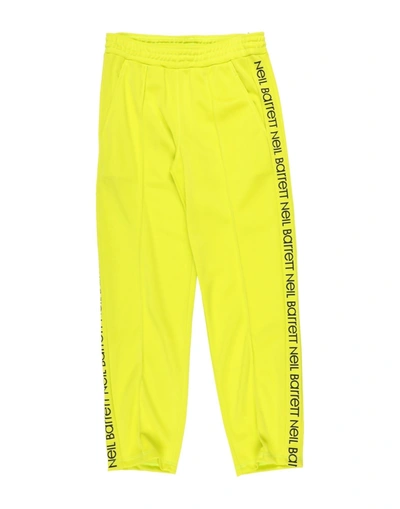 Shop Neil Barrett Pants In Yellow