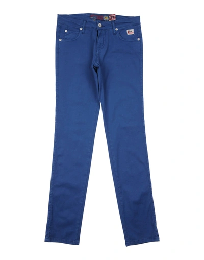 Shop Roy Rogers Pants In Dark Blue