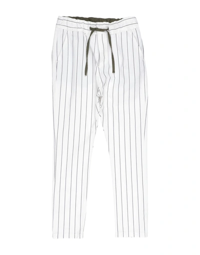 Shop Manuel Ritz Toddler Boy Pants White Size 4 Cotton, Elastane