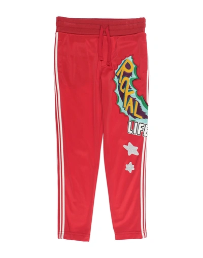 Shop Dolce & Gabbana Toddler Boy Pants Red Size 6 Polyester, Cotton, Viscose, Wool, Acrylic