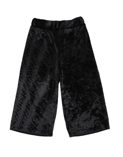 Shop Vicolo Toddler Girl Pants Black Size 6 Polyester, Elastane