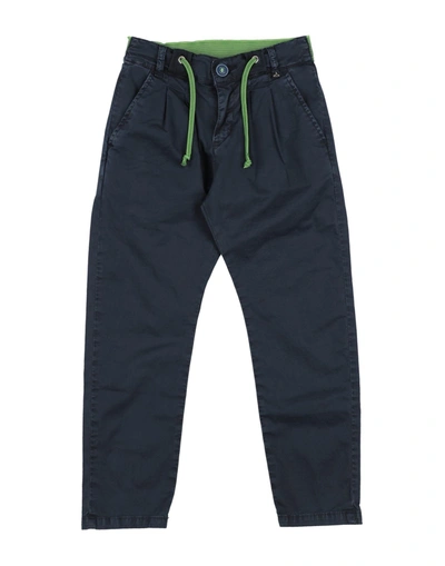 Shop Berna Casual Pants In Dark Blue