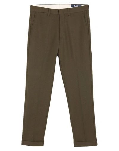 Shop Be Able Man Pants Military Green Size 29 Polyester, Virgin Wool