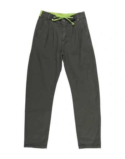 Shop Berna Toddler Boy Pants Military Green Size 4 Cotton, Elastane