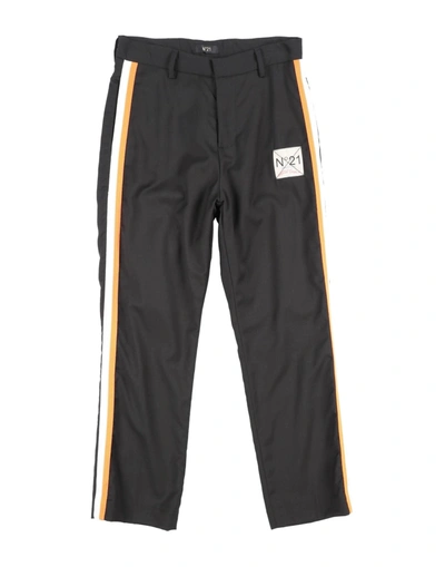 Ndegree21 Casual Pants In Black