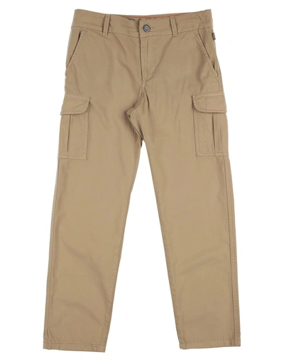 Shop Napapijri Toddler Boy Pants Sand Size 6 Cotton In Beige