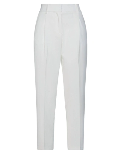Shop Aniye By Woman Pants White Size 8 Polyester, Viloft, Elastane