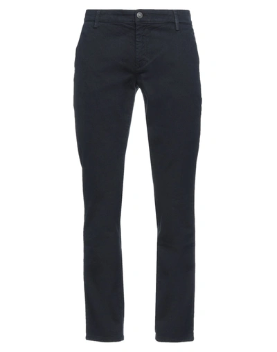 Shop Reign Man Pants Midnight Blue Size 33 Cotton, Elastane