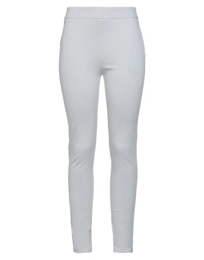 Shop Les Copains Woman Pants Grey Size 4 Viscose, Polyamide, Elastane