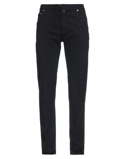 Shop Kiton Pants In Black