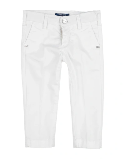Shop Entre Amis Garçon Casual Pants In White