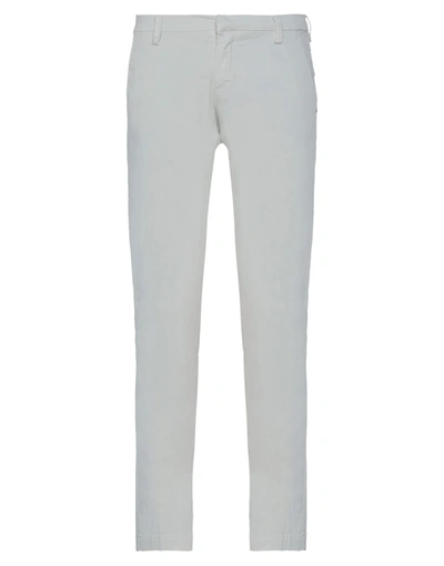 Shop Massimo Brunelli Man Pants Light Grey Size 31 Cotton, Elastane