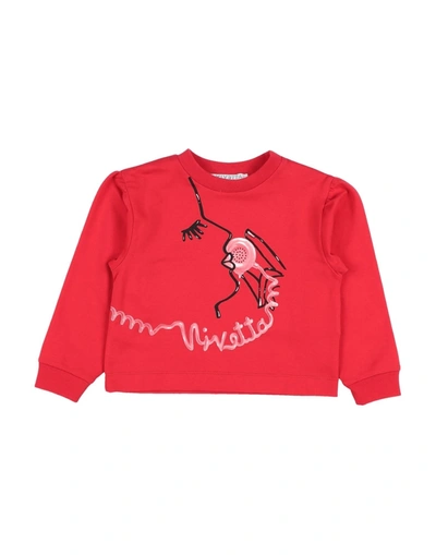 Shop Vivetta Sweatshirts In Red