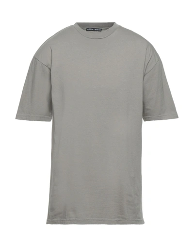 Shop Artica Arbox Artica-arbox Man T-shirt Dove Grey Size S Cotton, Elastane