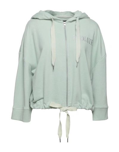 Shop 5preview Sweatshirts In Light Green