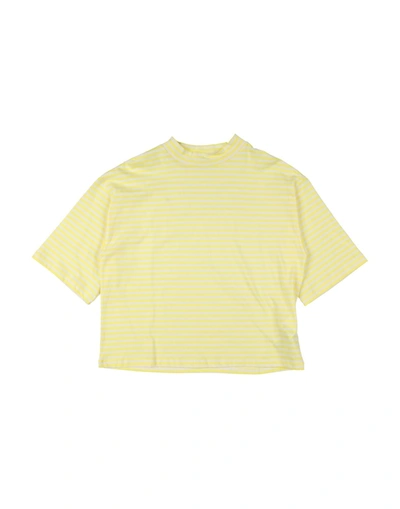Shop Dondup T-shirts In Yellow