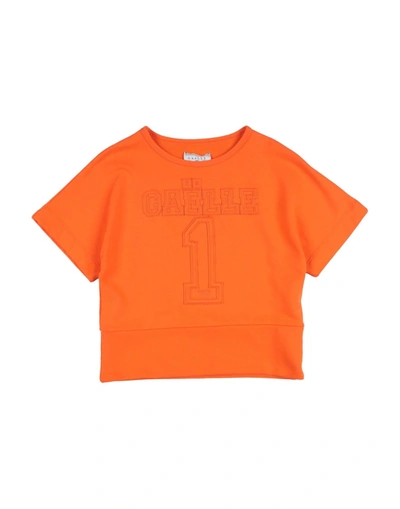 Shop Gaelle Paris Sweatshirts In Orange