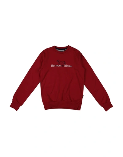 Shop Harmont & Blaine Sweatshirts In Red