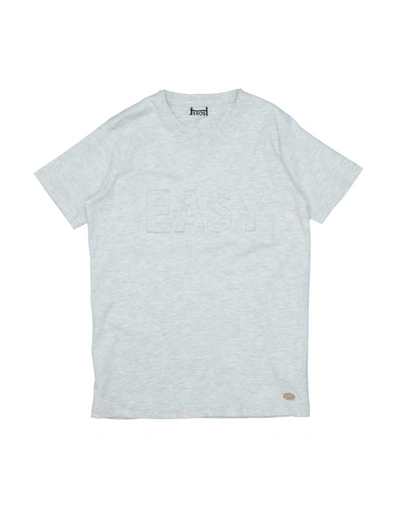 Shop Héros T-shirts In Light Grey
