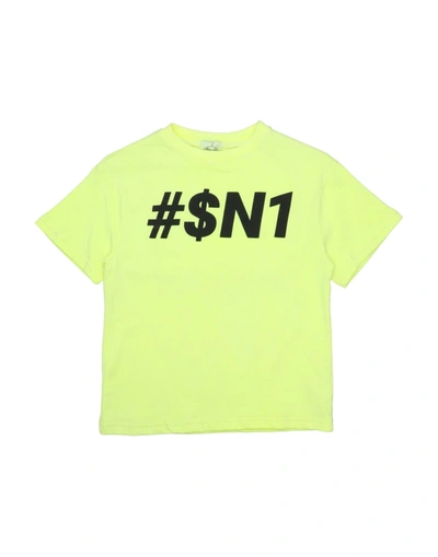 Shop Berna Toddler Girl T-shirt Light Yellow Size 6 Cotton