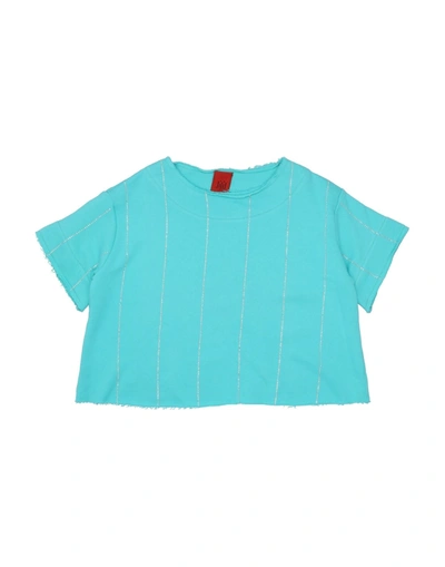 Shop Jijil Jolie Sweatshirts In Turquoise